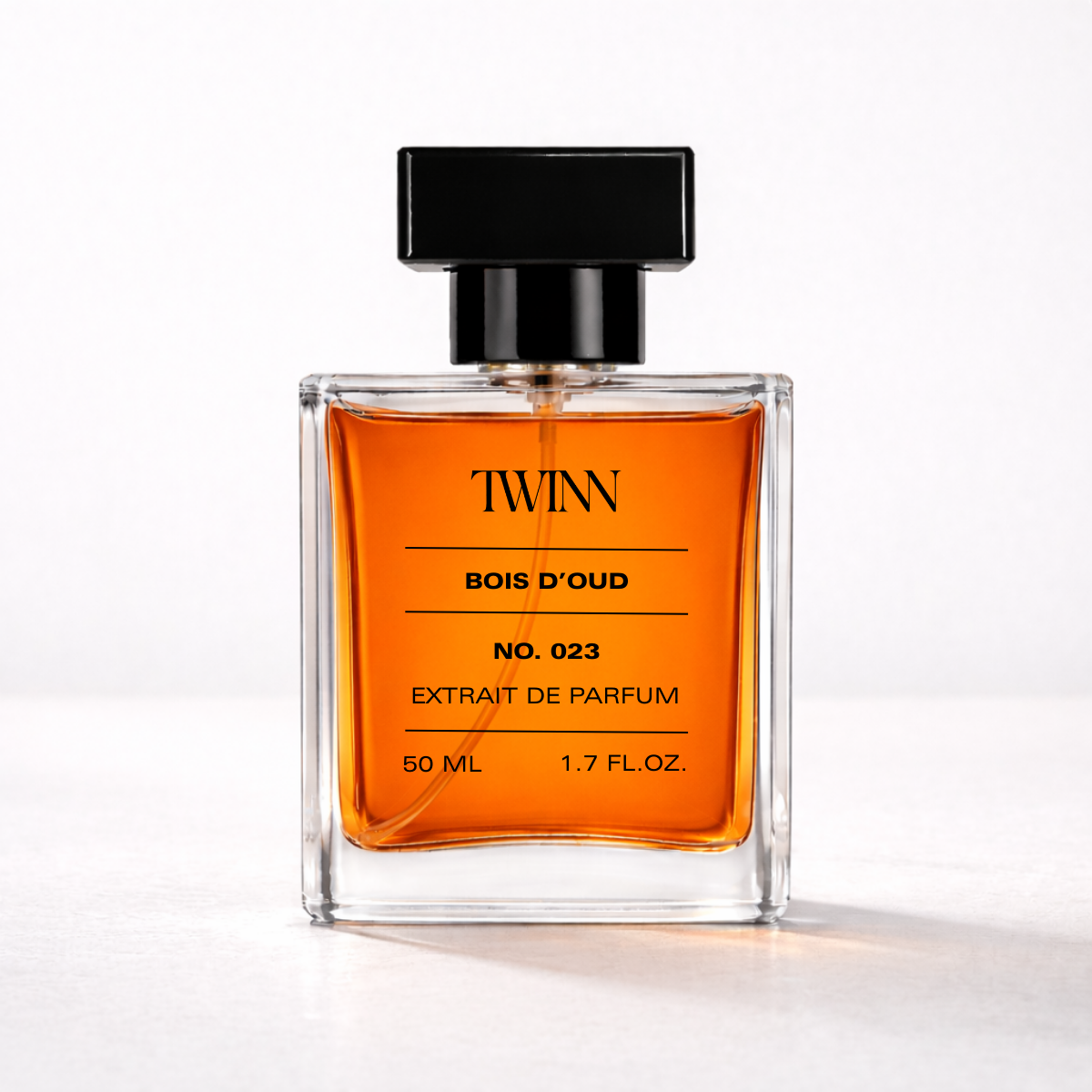 Bois d'Oud fragrance bottle - Oud Wood inspired luxury perfume by TWINN Scents