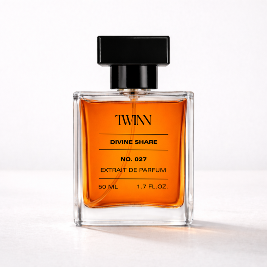 Divine Share fragrance bottle - Angel's Share inspired luxury perfume by TWINN Scents