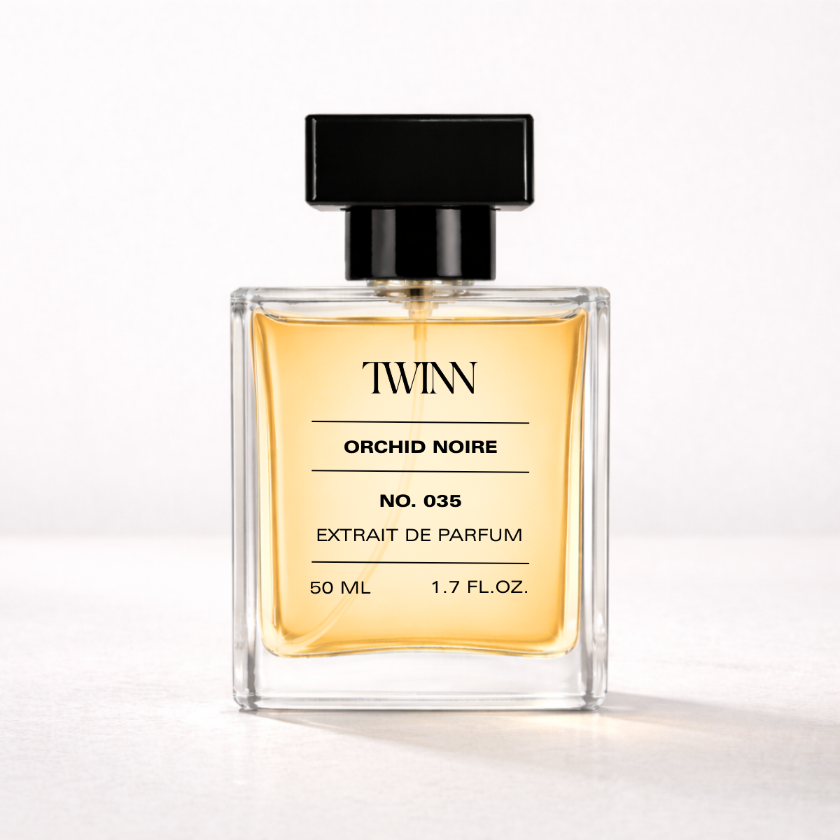 Orchid Noire fragrance bottle - Black Orchid inspired luxury perfume by TWINN Scents